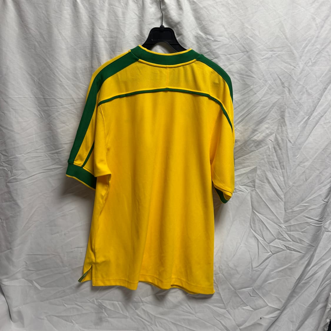 나이키 브라질 1998 리이슈 사커 레플리카 저지 M 상품이미지4