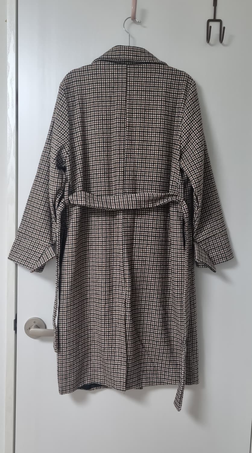 더오픈프로덕트 체크 롱 코트 상품이미지6