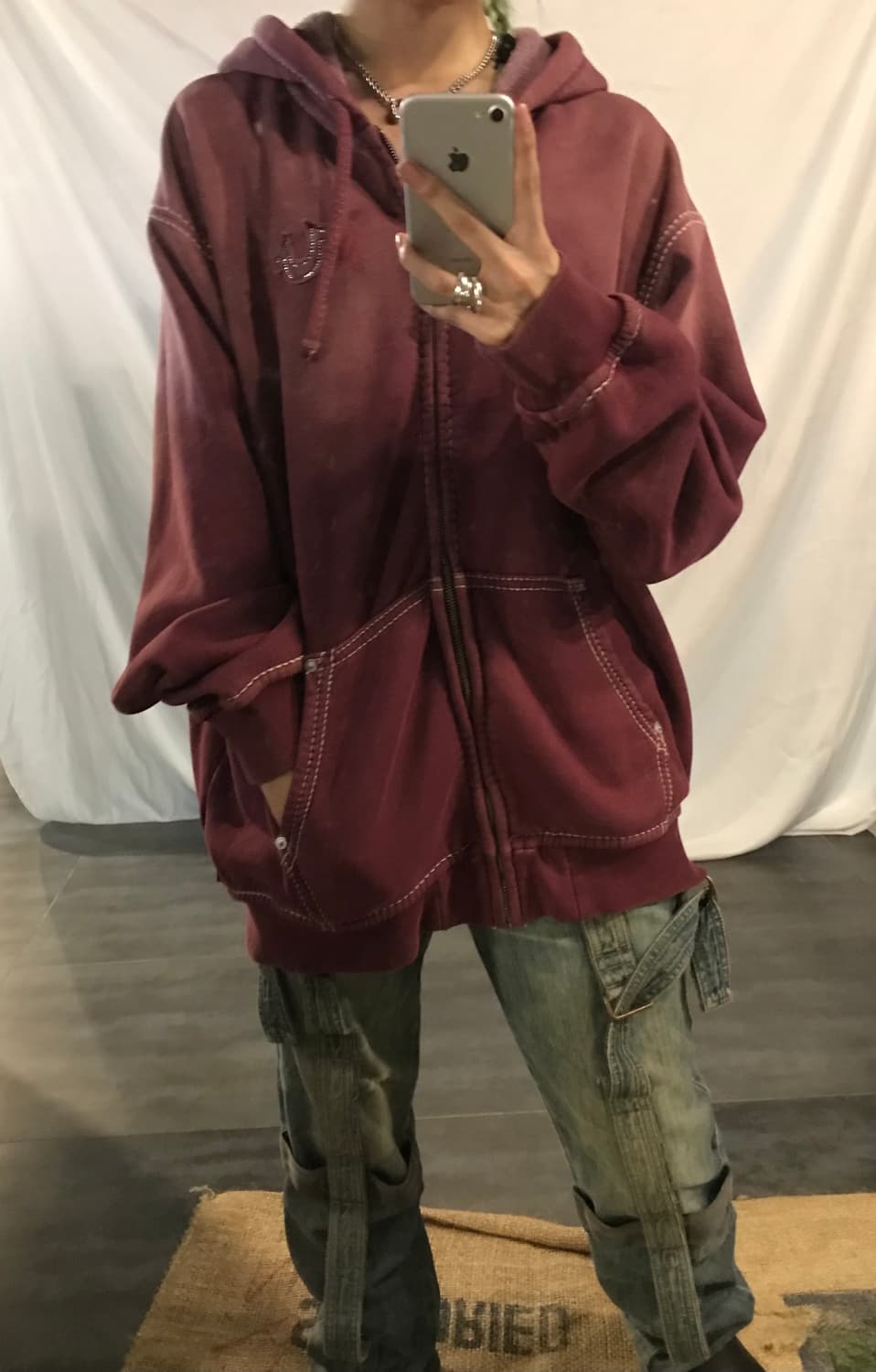 Supreme x True Religion hoodie 상품이미지3