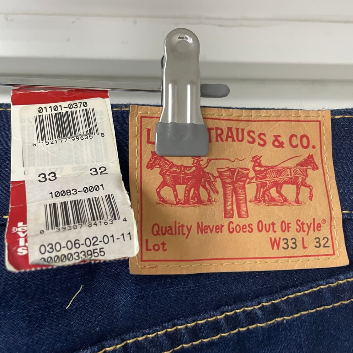 리바이스 타입1 데님 팬츠 W33 L32 상품이미지4