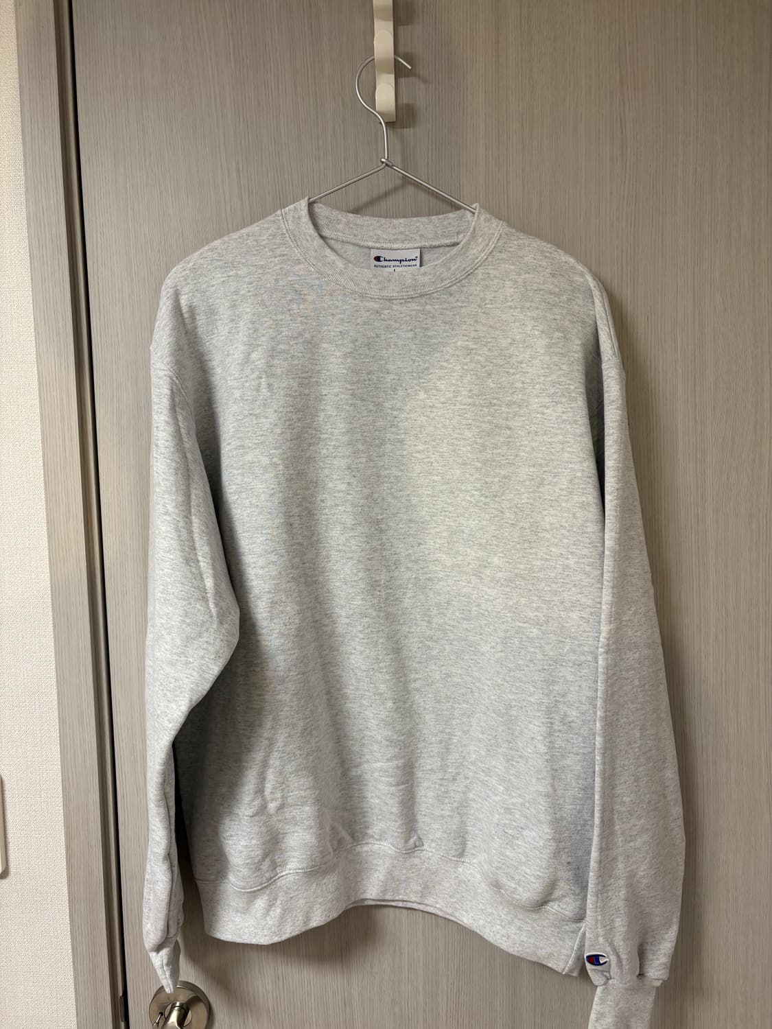 챔피온 맨투맨 에크루 색상 L (100-103) 상품이미지1