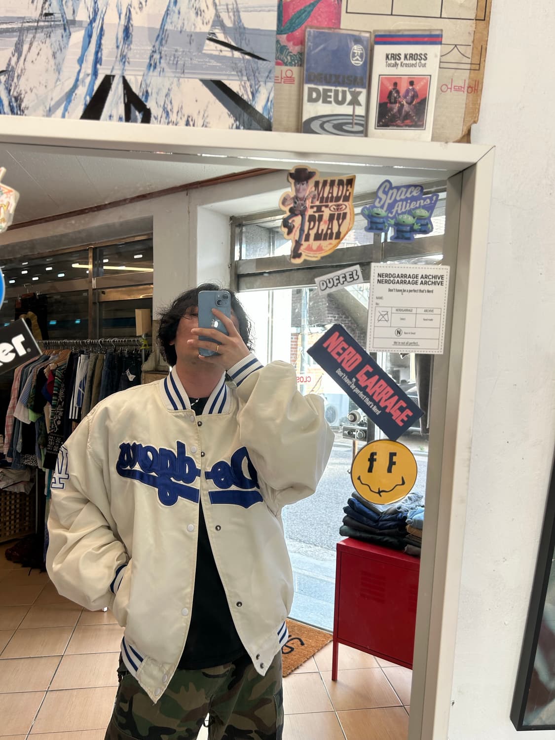 90‘s Majestic LA Dodgers jacket 상품이미지9