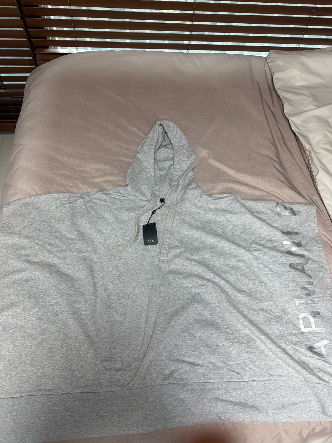 armani exchange 여성 후드 판초 상품이미지2