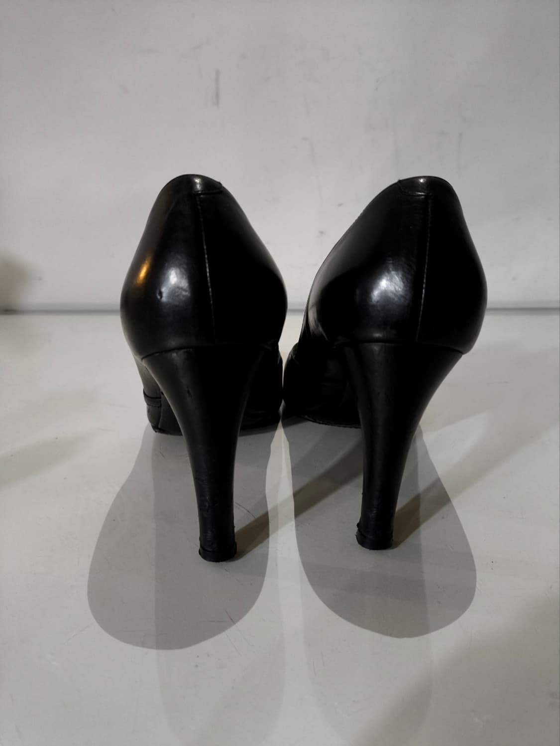 250mm 발리 블랙 구두 여성구두 리본포인트 9cm  상품이미지7