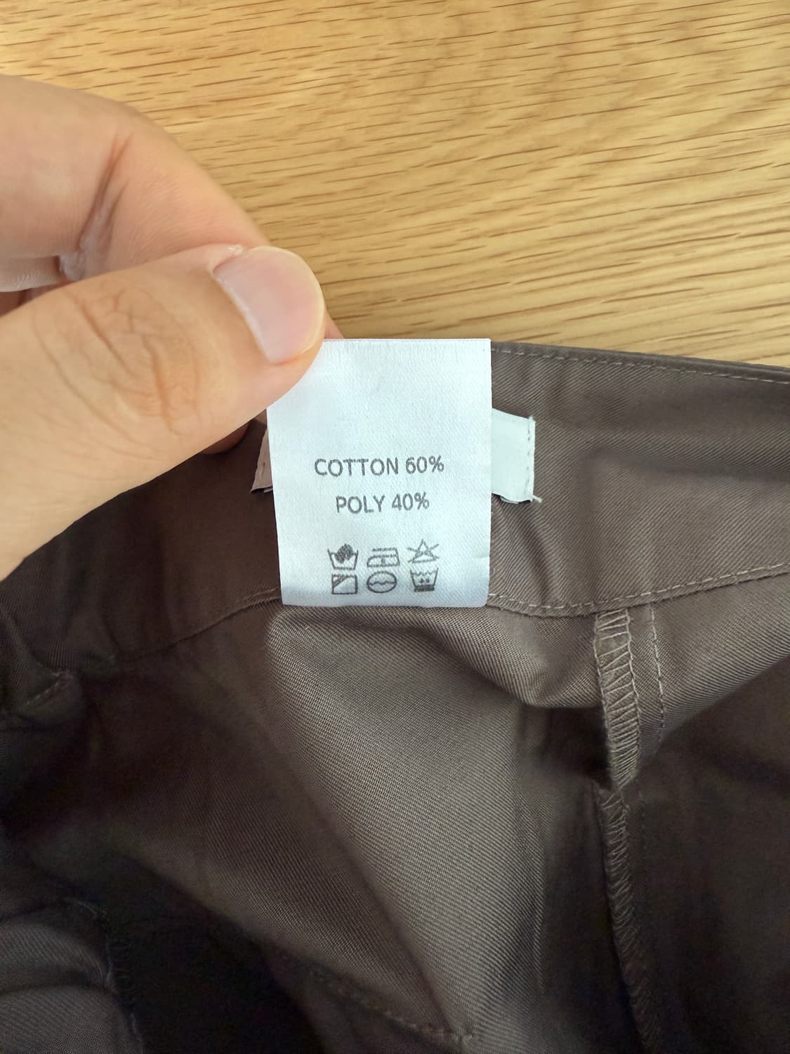 Pre owned 카고 와일드 팬츠 상품이미지7