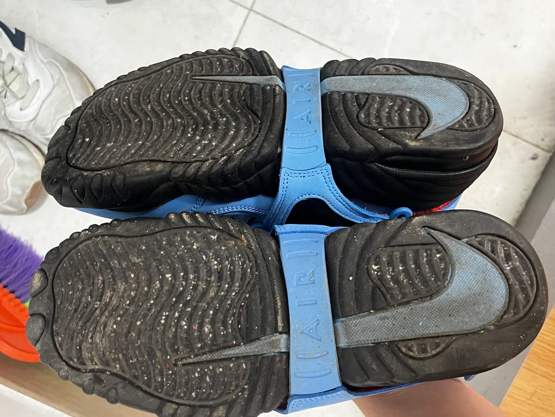  나이키 x 앰부쉬 에어 어저스트 포스 SP 유니버시티 블루 앤 하바네로 상품이미지2