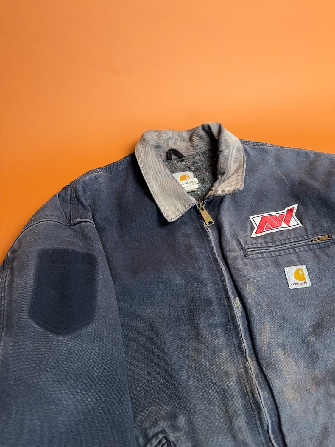 칼하트 J97 디트로이트 커스텀 자켓 블랙 상품이미지2