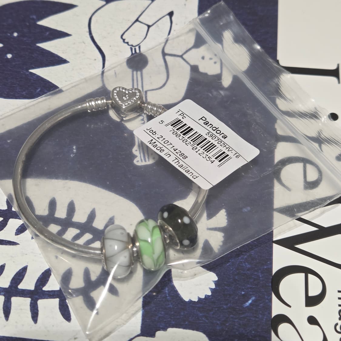 PANDORA 판도라 정품 하트뱅글 세트판매 뱅글팔찌 실버팔찌 상품이미지9