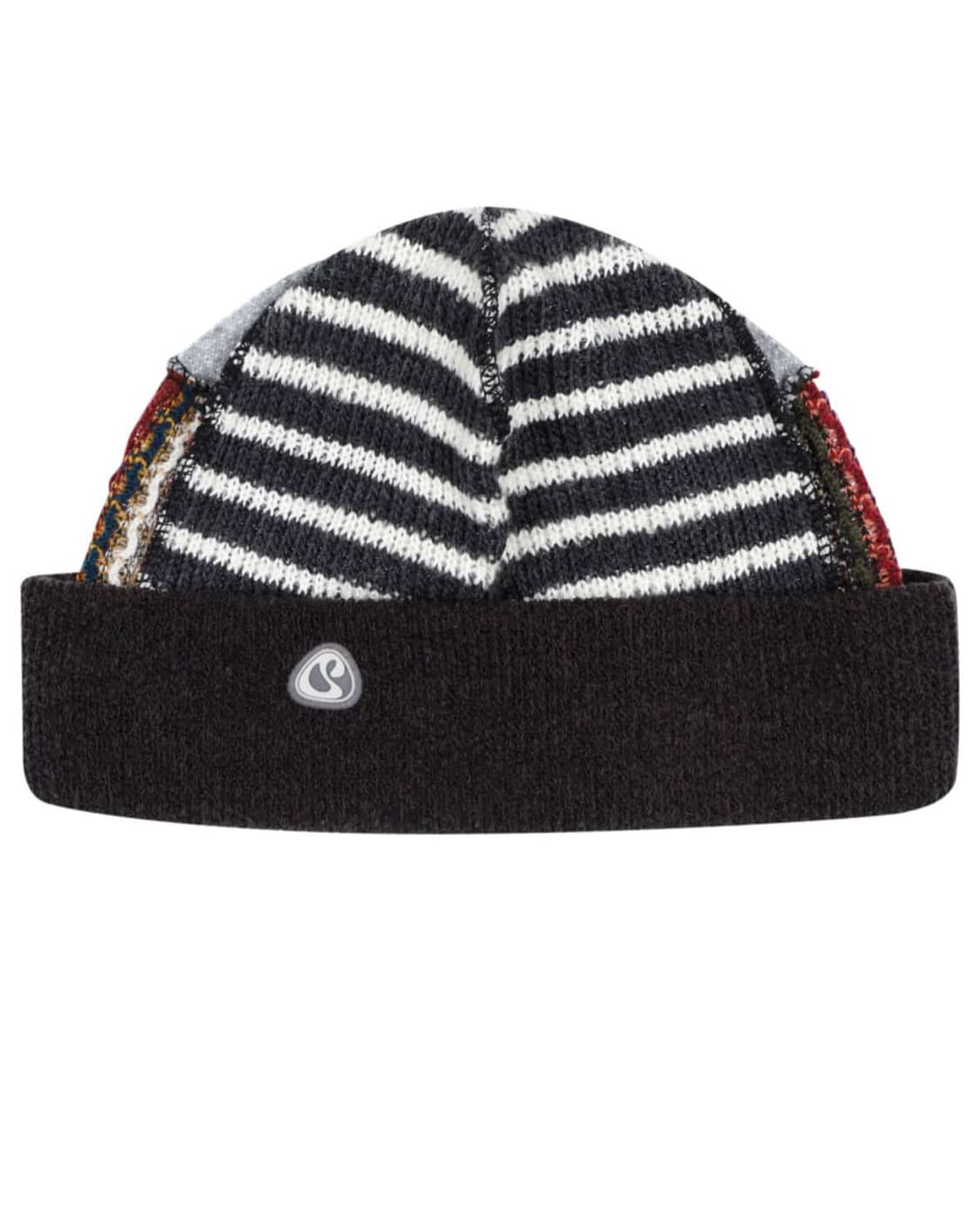 코이세이오 패치워크 비니 브라운 상품이미지1