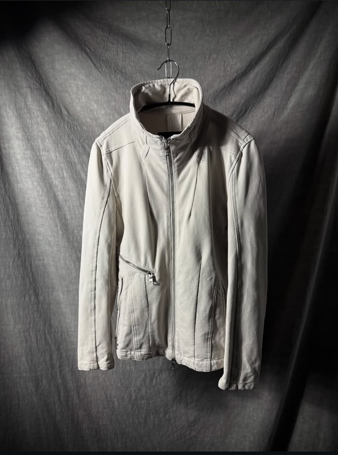 Schlussel cotton stretch riders jacket  상품이미지1