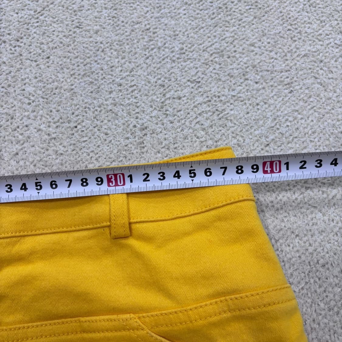 73-100 파사디 노란색 골프웨어 치마 바지 (약기모) 0602E 상품이미지4