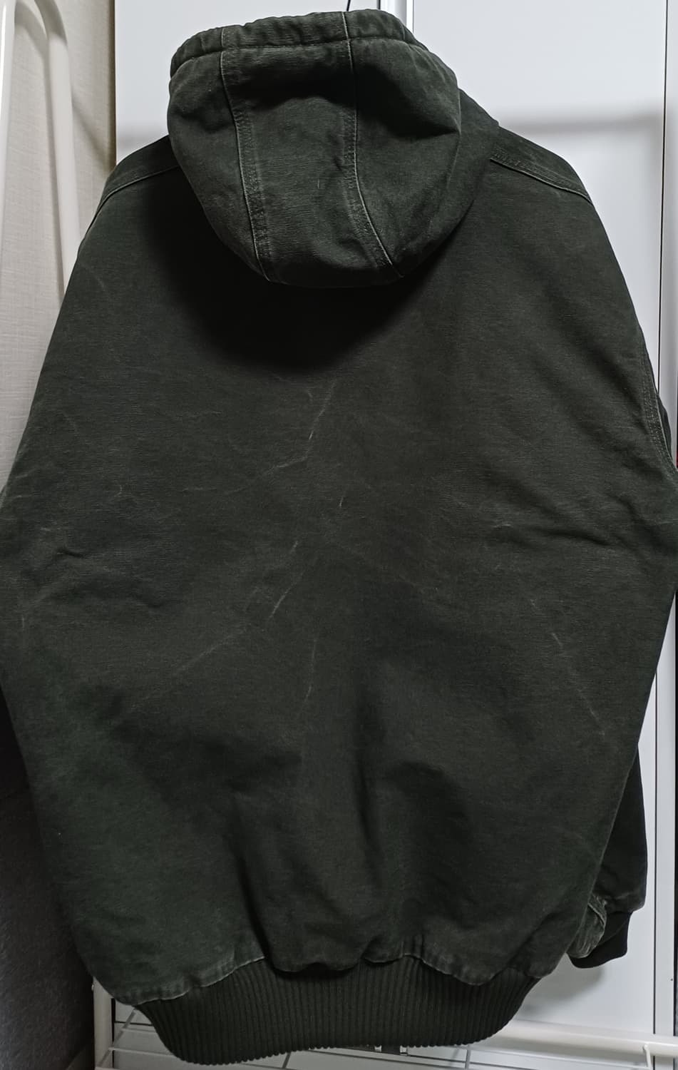 👀 칼하트 덕 액티브 자켓 J130 - 모스 그린 상품이미지2