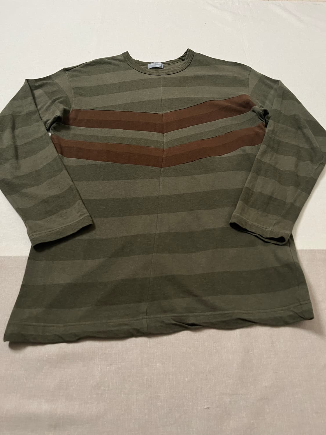 90s 꼼데가르송 옴므 스트라이프 티셔츠 comme des garcons 상품이미지3