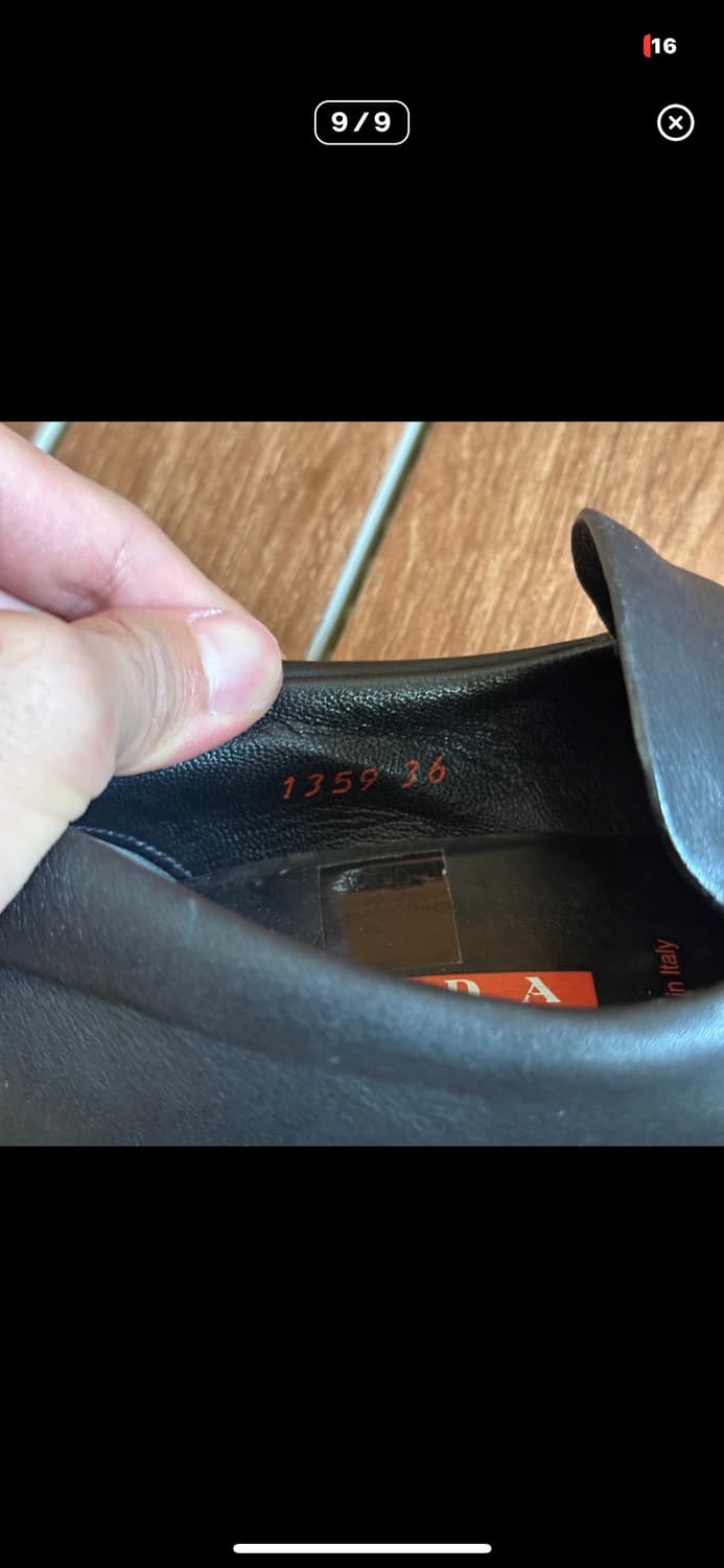 Prada sports toggle square toe loafer 상품이미지9