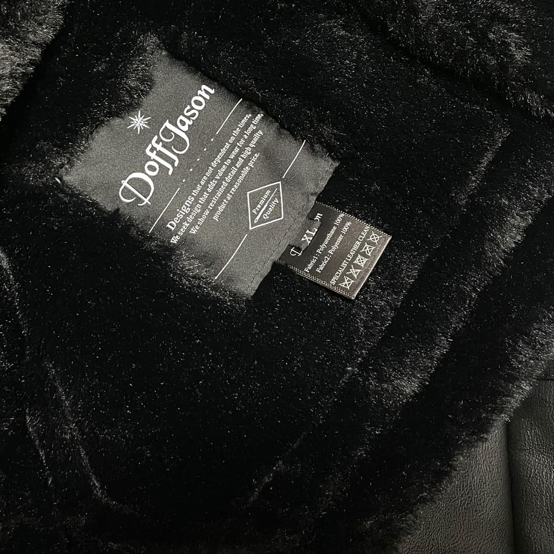 도프제이슨 솔리드 무톤 무스탕 자켓 상품이미지5