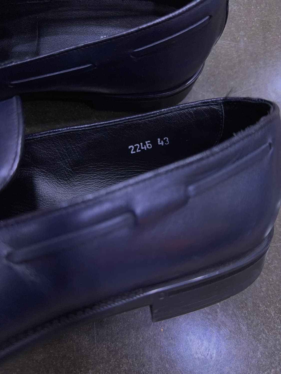 듀칼스 U팁 태슬로퍼 다크 블루 네이비 슈즈 43 상품이미지6