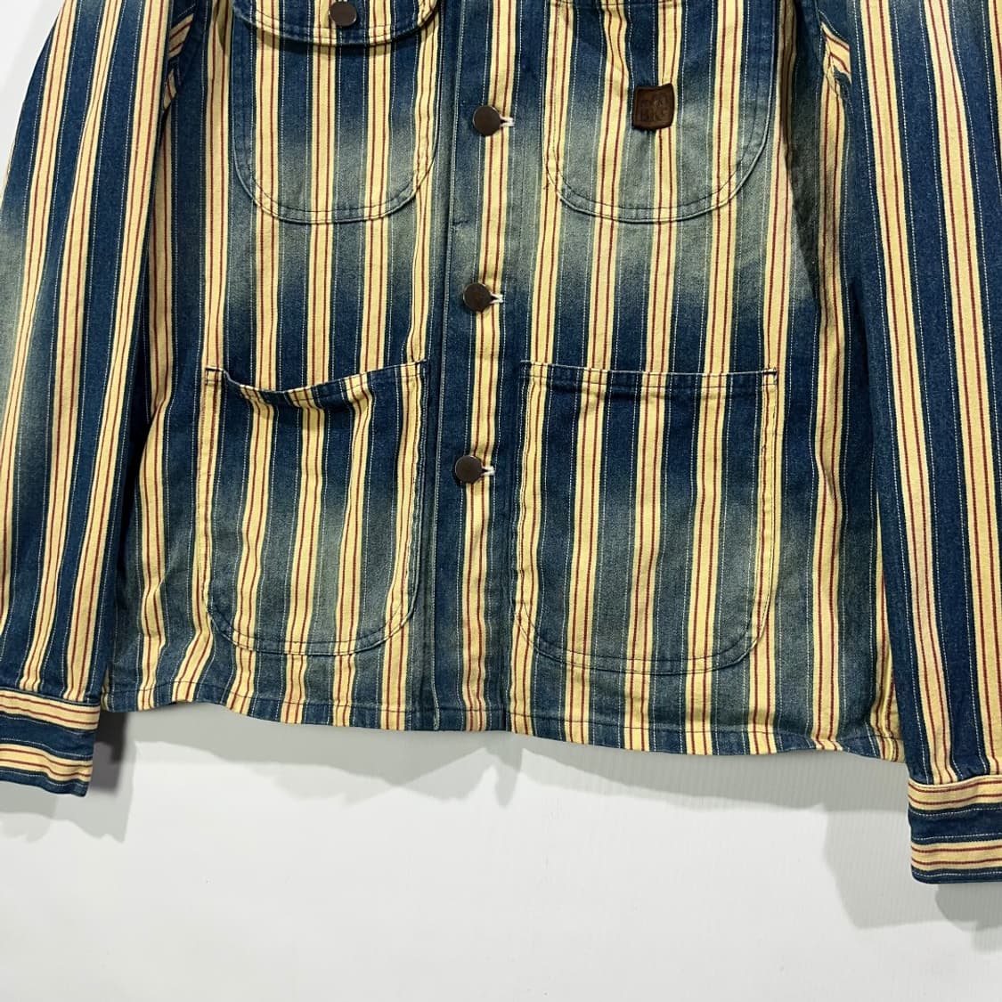 [The Brooklyn Circus] 워시드 스트라이프 자켓 상품이미지4