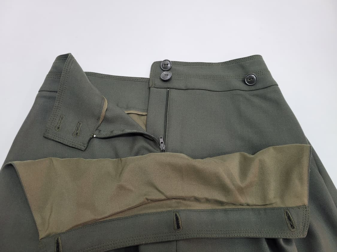 CLUB MONACO 클럽모나코 슬랙스 와이드 팬츠 / 여 67 카키
 상품이미지4