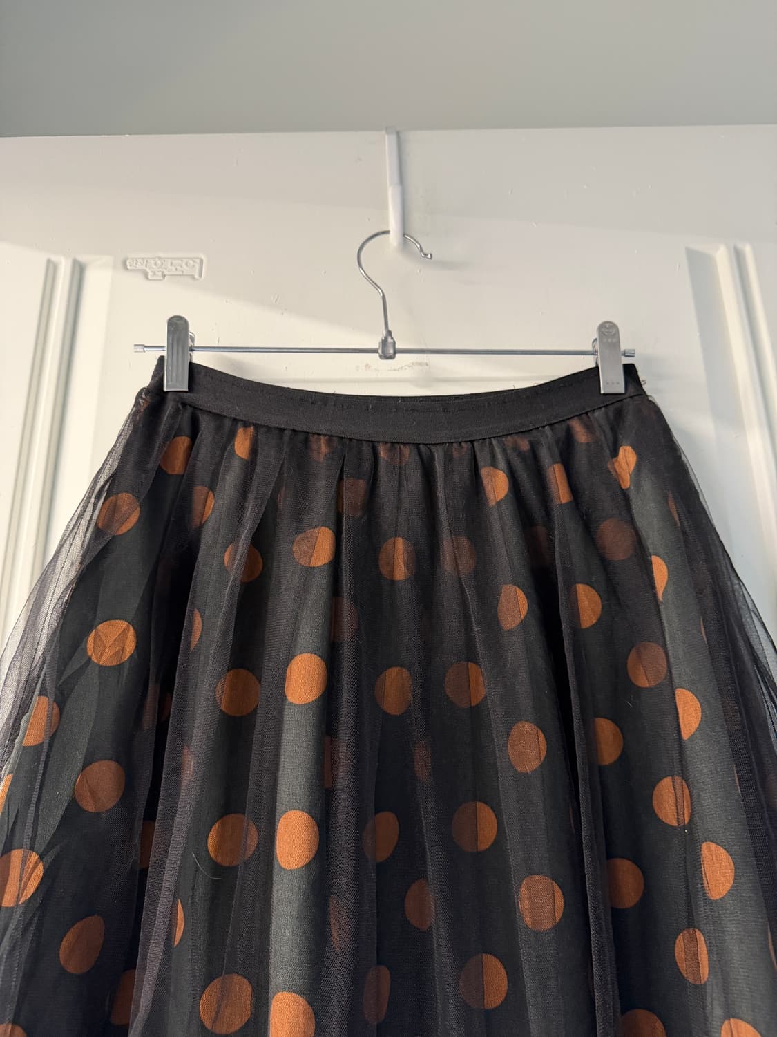 일본빈티지 빅도트 샤스커트 상품이미지7