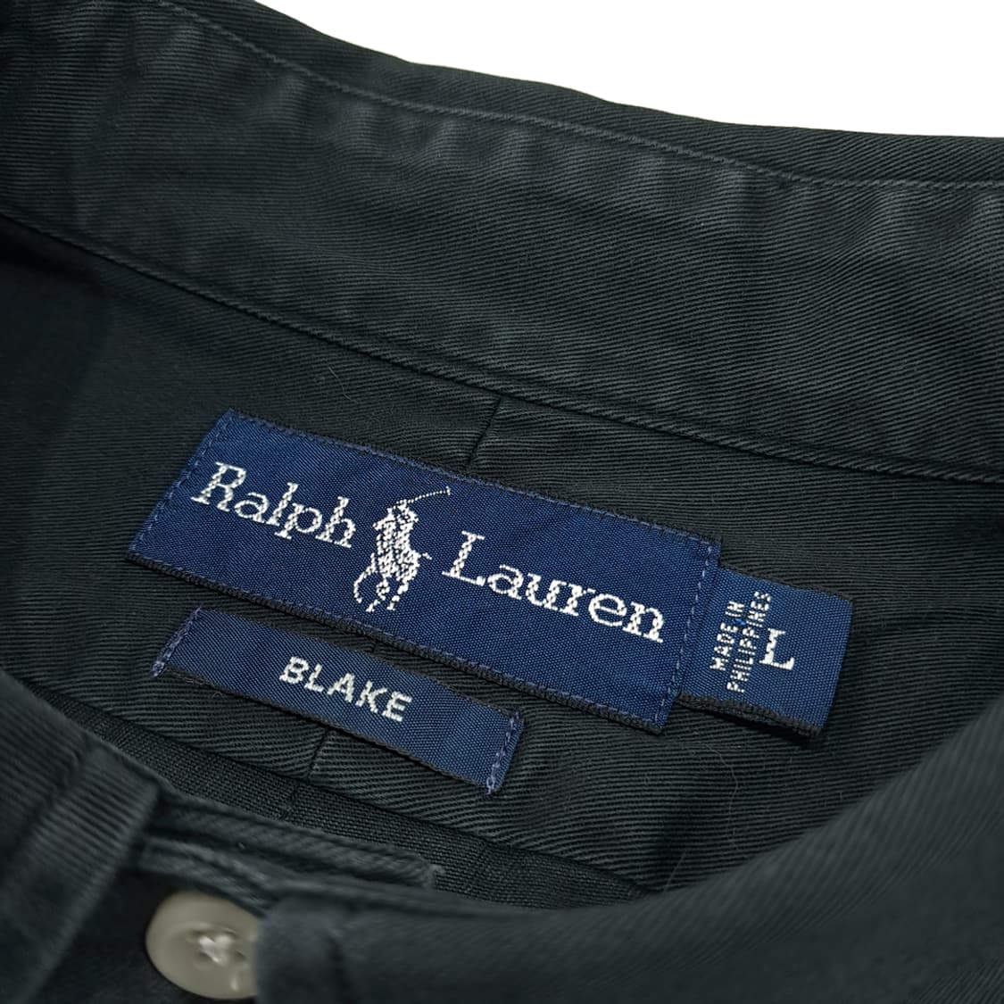 CL706 L 폴로 90s 미국판 퍼플포니 에메랄드 그린 셔츠 남방 상품이미지3