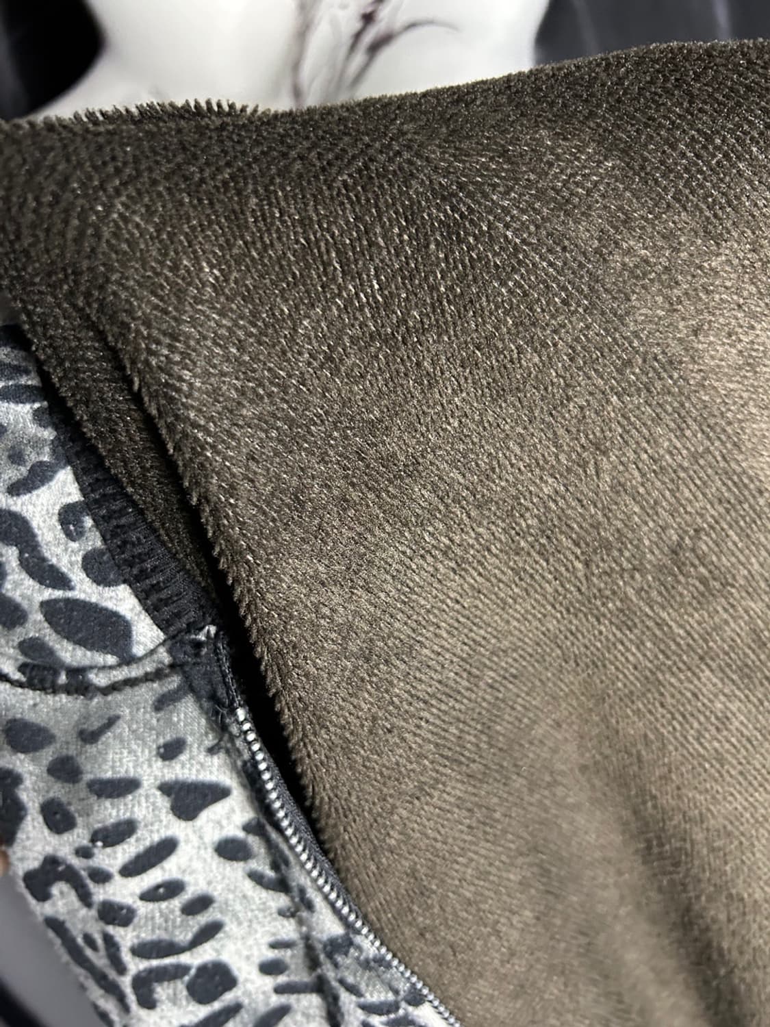 leopard gal hood zip-up 상품이미지4