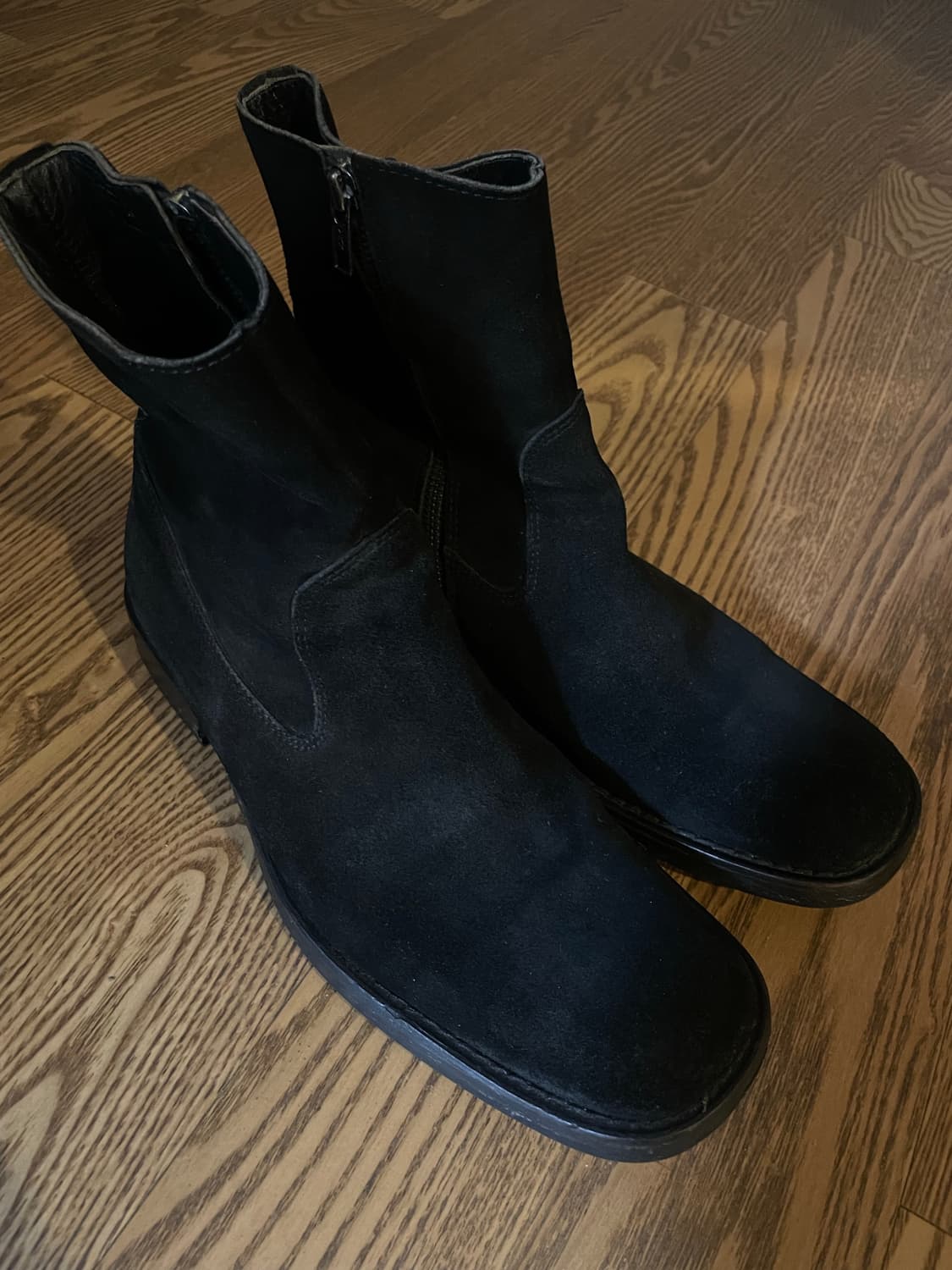 앤드뮐미스터 스웨이드 집업부츠 상품이미지1