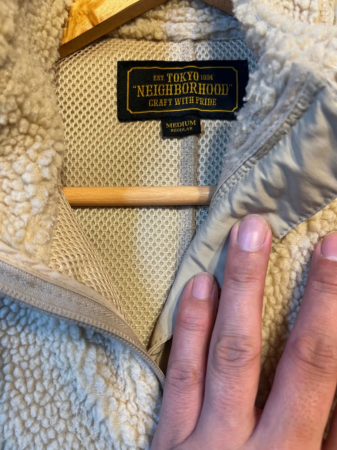 네이버후드 플리스 자켓  상품이미지3