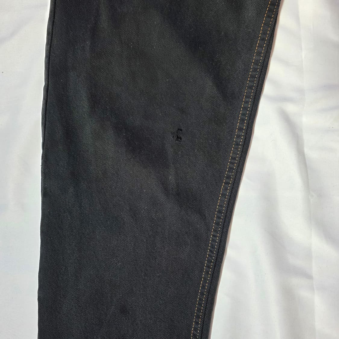 [W34L32]90s 리바이스 550 오렌지탭 블랙 데님팬츠 상품이미지4