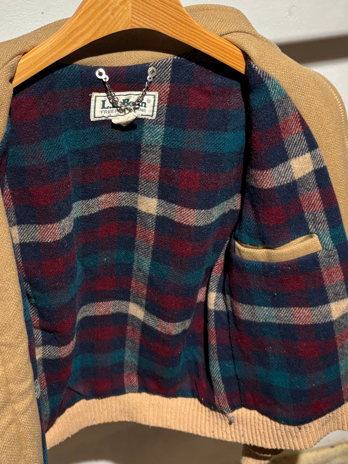 80‘s L.L.Bean Wool Jacket 상품이미지4