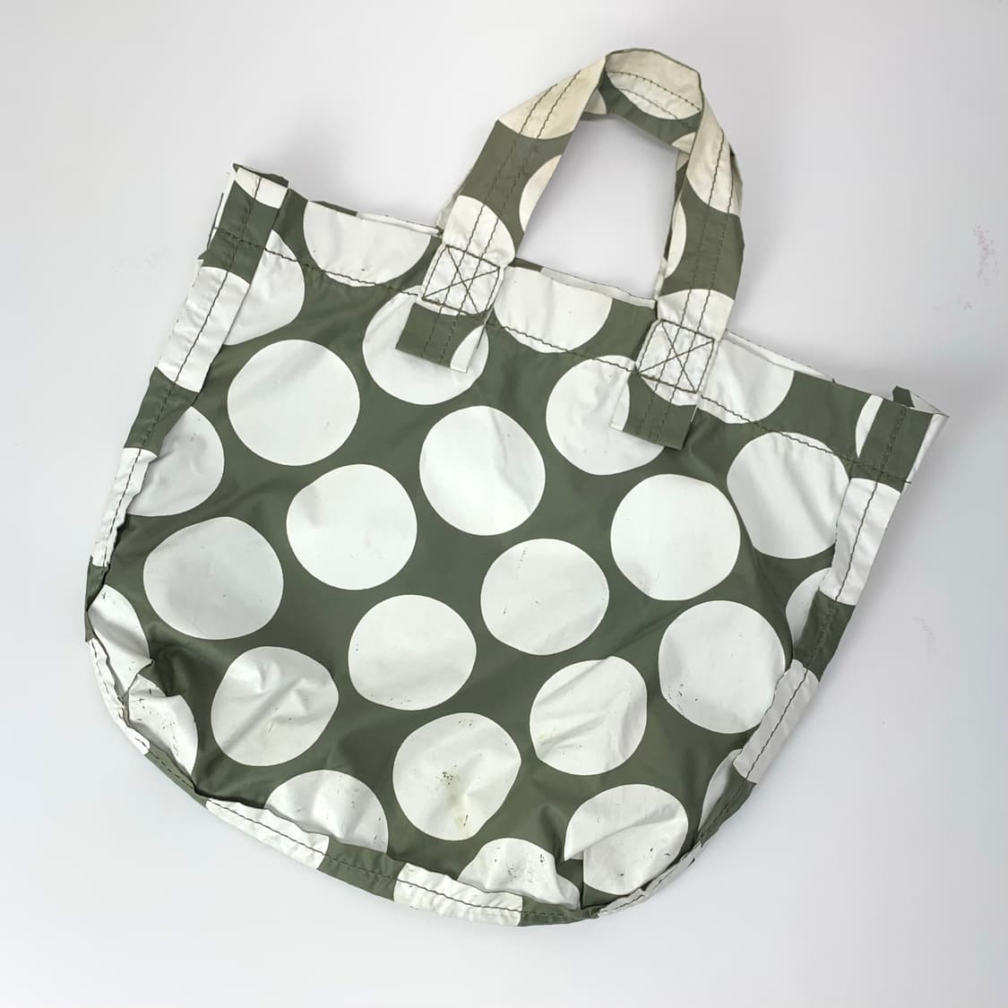 꼼데가르송 트리콧 폴카 도트 토트백 상품이미지2