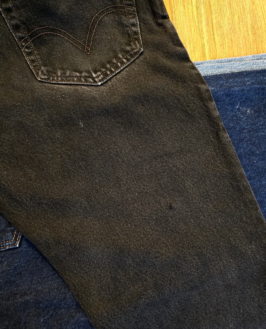 Levis 517 Mexico 흑청 (리바이스 부츠컷) 상품이미지7