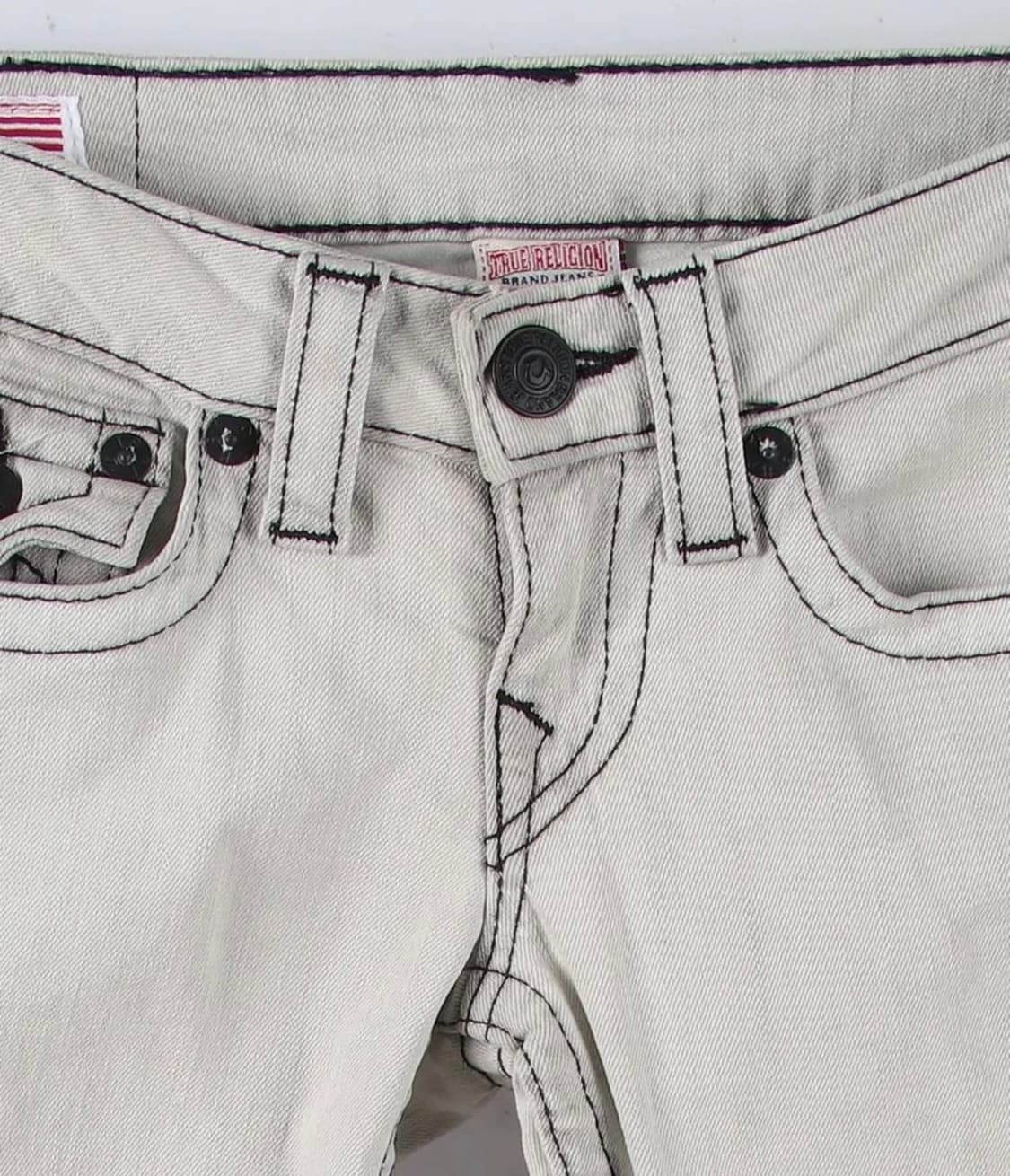 트루릴리젼 로우웨스트 화이트진  상품이미지3