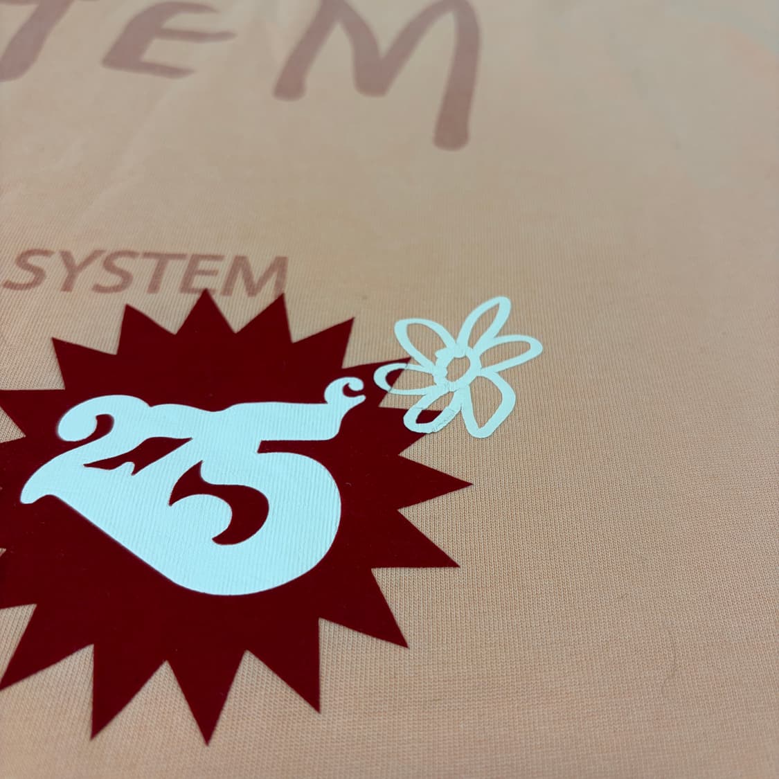 21ss 시스템 옴므 X 275C 오버핏 반팔티 상품이미지4