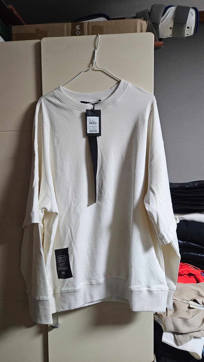 송지오옴므 맨투맨 정품 신품 상품이미지1
