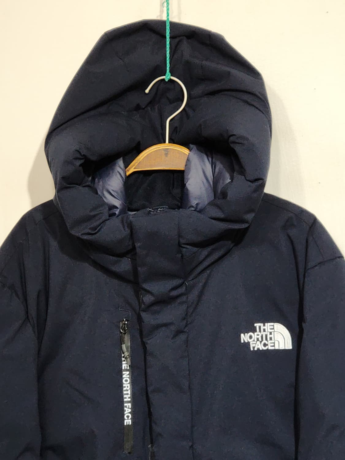 (XL) 노스페이스 구스다운 패딩점퍼 네이비 거위털 후드자켓  상품이미지2