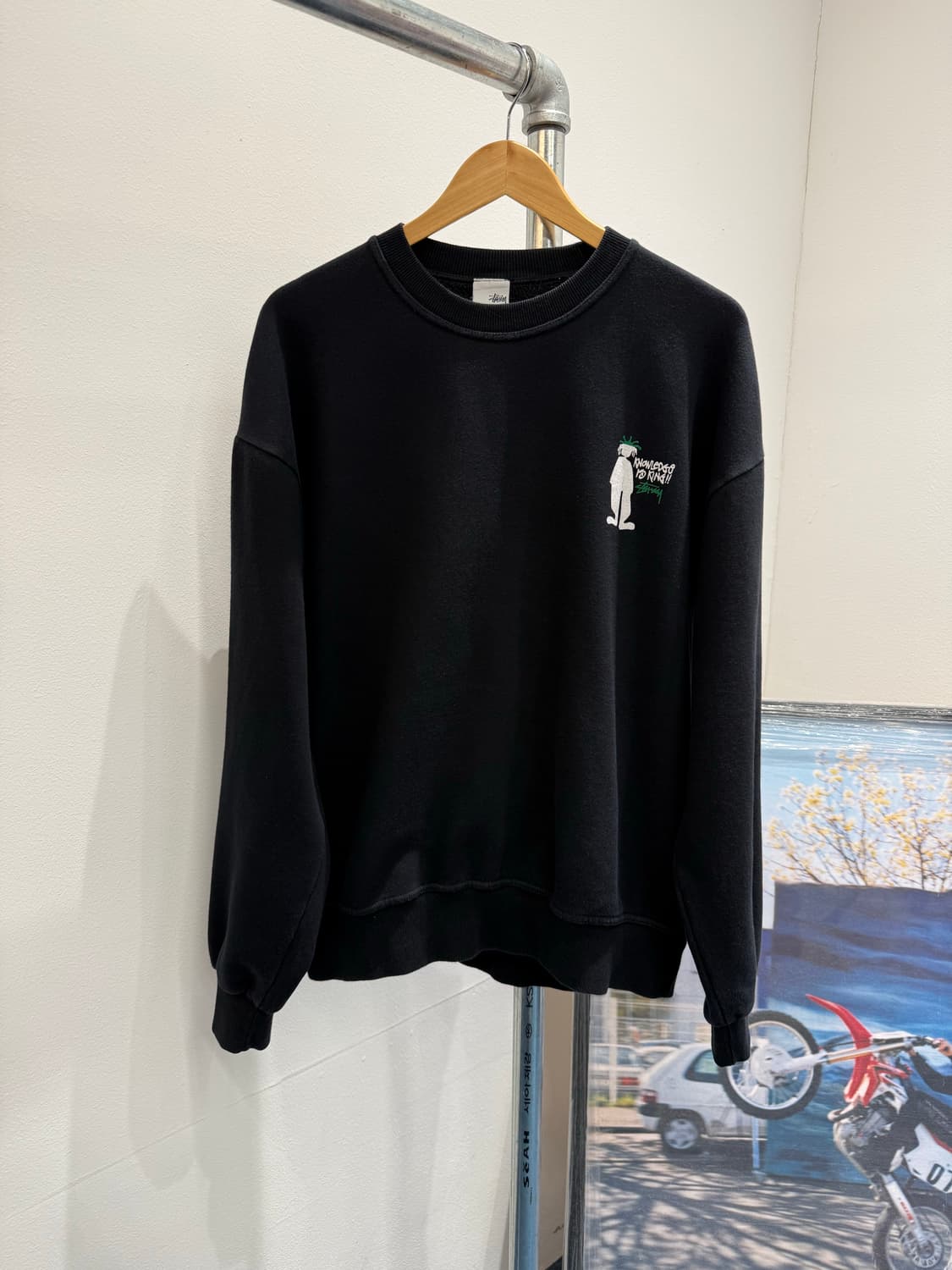 올드 스투시 맨투맨 made in usa 상품이미지2