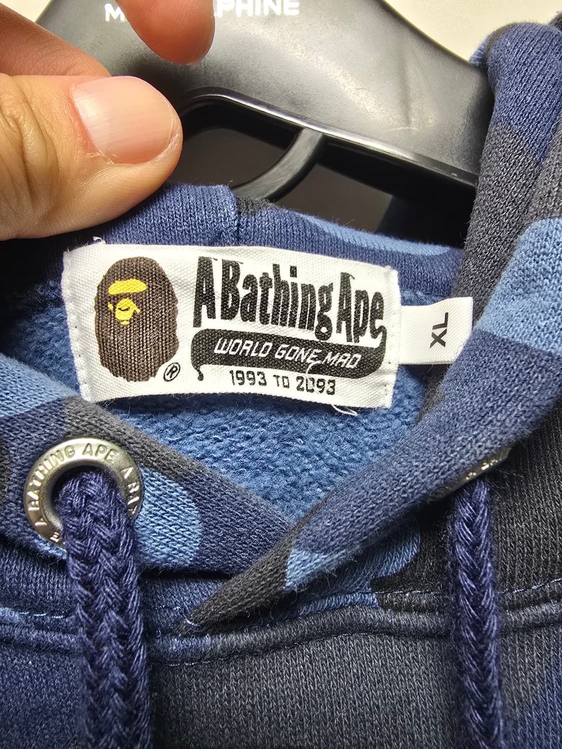 (정품) 베이프 청계 후드 XL (명품 남자 후드집업 샤크) 상품이미지3