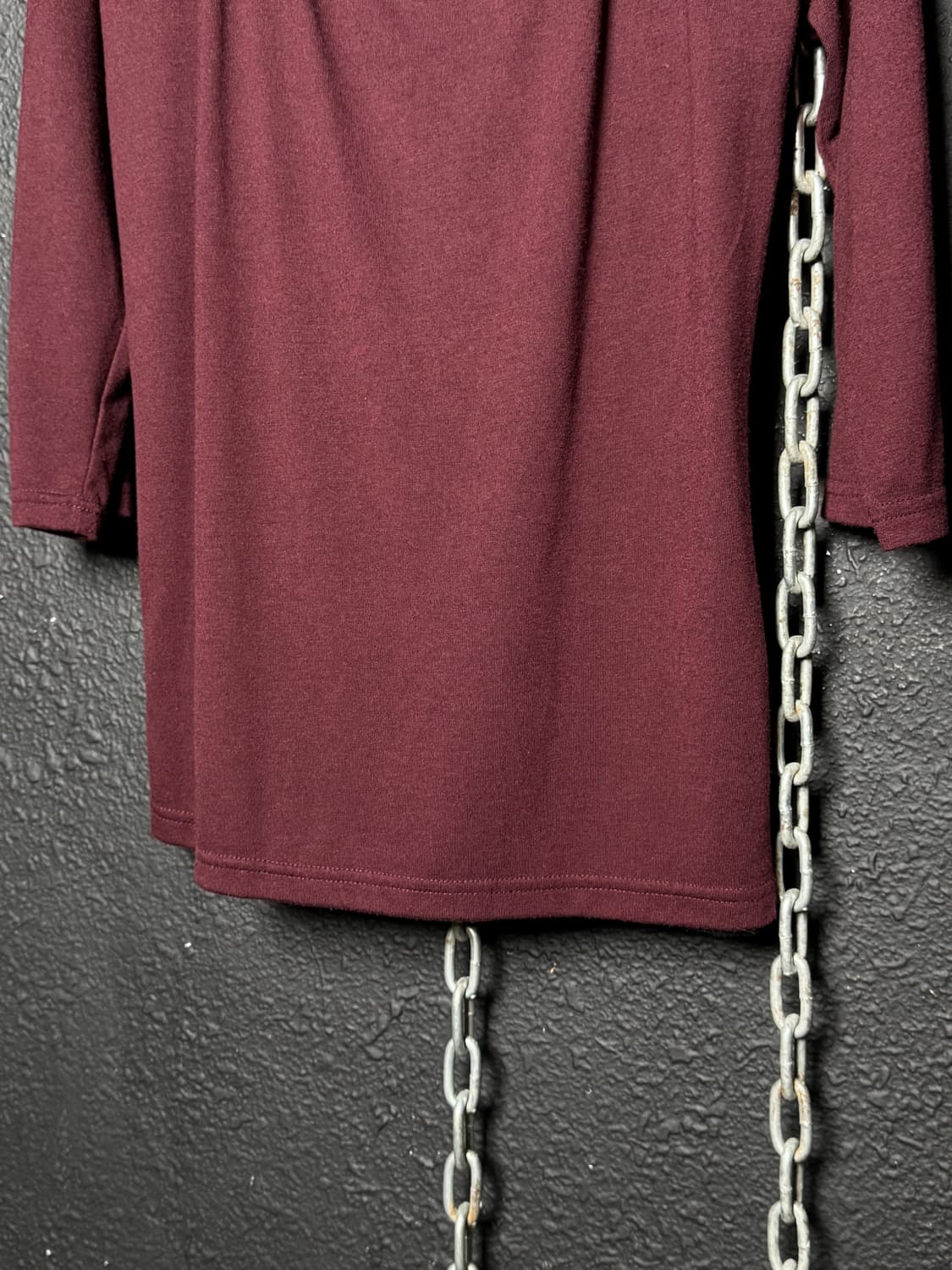 in the attic - Layered 3/4 Sleeve Tshirt 상품이미지8