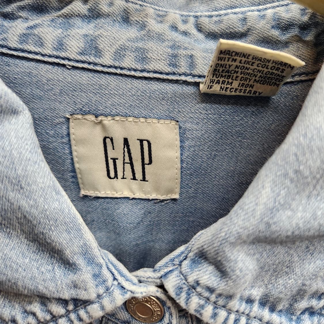 GAP 갭 투포켓 데님 셔츠 M(M) 상품이미지5