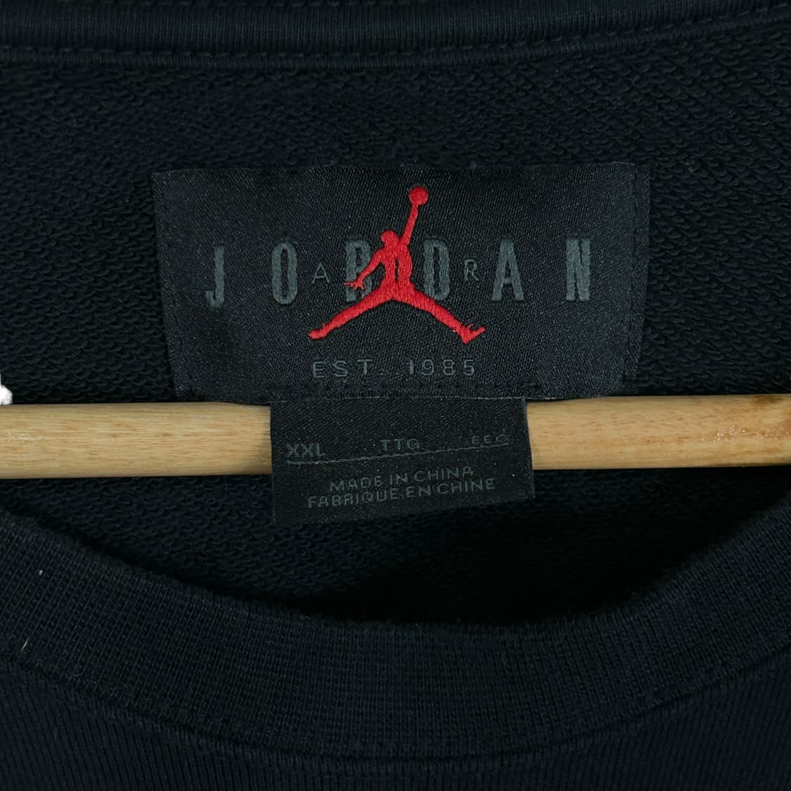 나이키 조던 블랙 로고 패치 포켓 맨투맨 XXL 상품이미지7