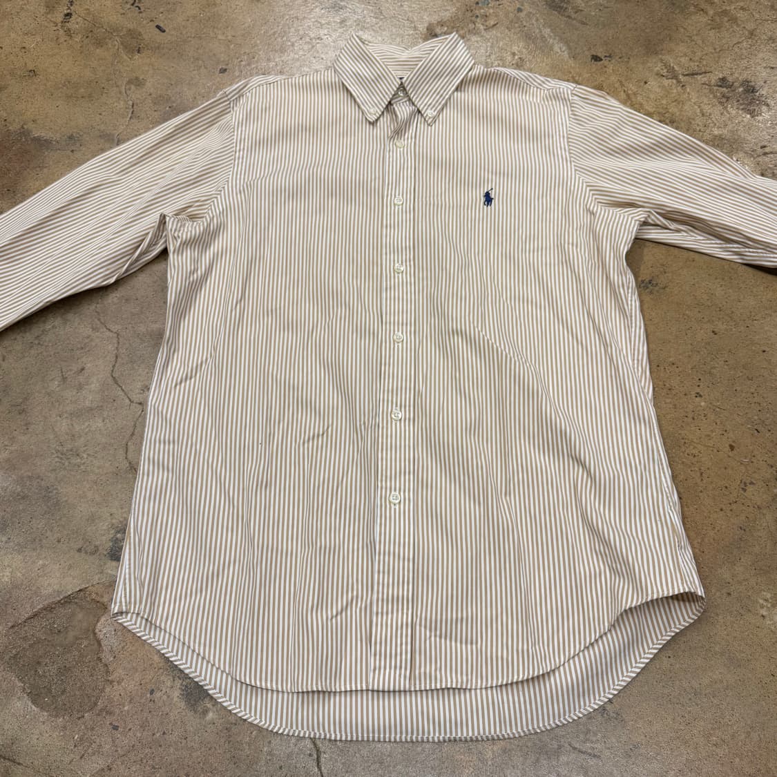 [정품/M] 폴로 랄프로렌 스트라이프 셔츠 b15 상품이미지3