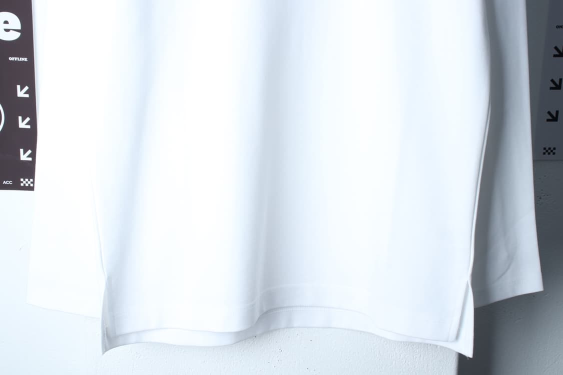(M-L) 드로우핏 긴팔티셔츠 무지 화이트 기본-H33454 상품이미지4