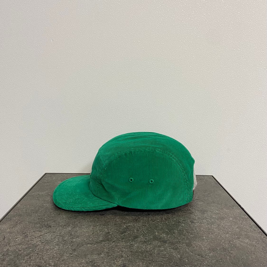 (OS) 슈프림 박스로고 캠프캡 모자 코듀로이 그린 상품이미지2