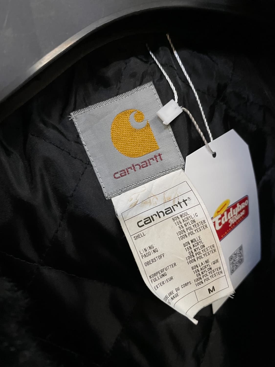 칼하트 퍼 후드 울 봄버 자켓 상품이미지6