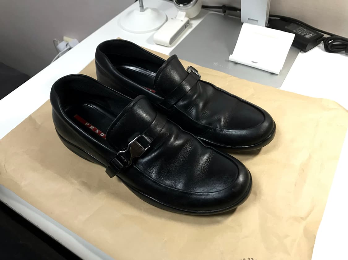 프라다스포츠 아카이브 버클 가죽 로퍼(ps1187) 상품이미지2