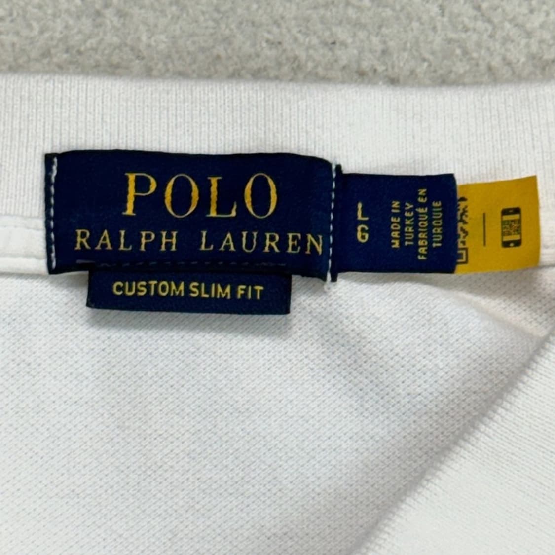 RALPH LAUREN PK 반팔 셔츠 화이트 상품이미지4