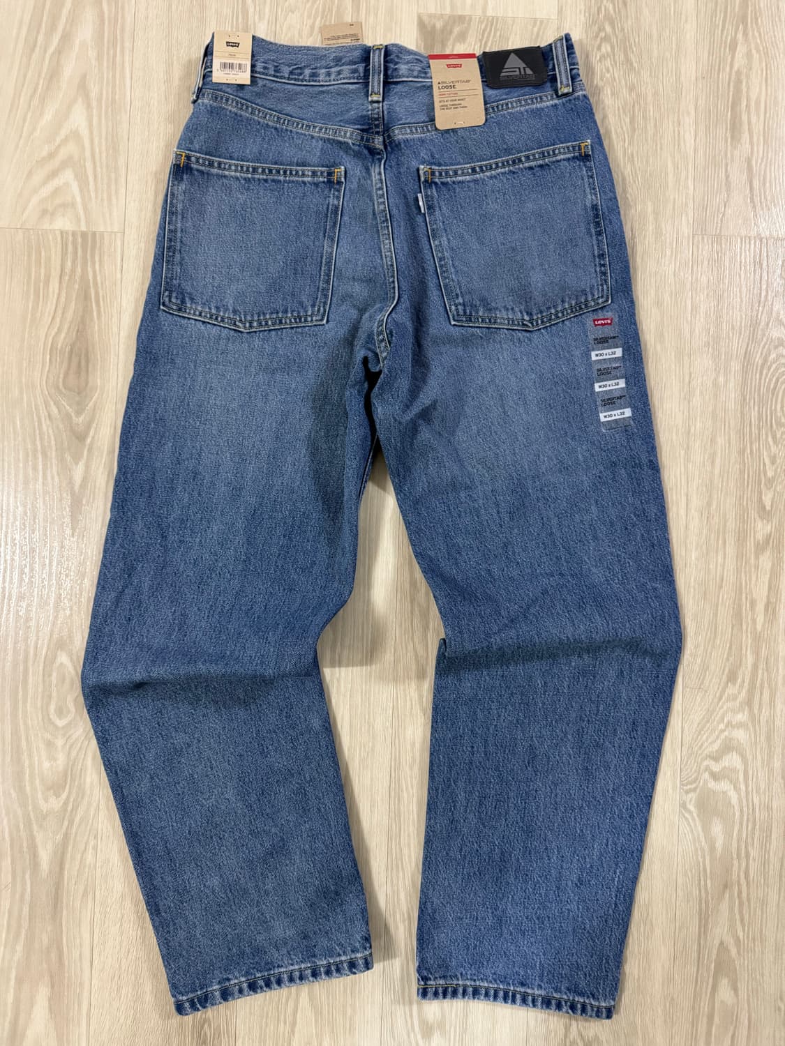 리바이스 실버탭 루즈 데님 팬츠 인디고 상품이미지2