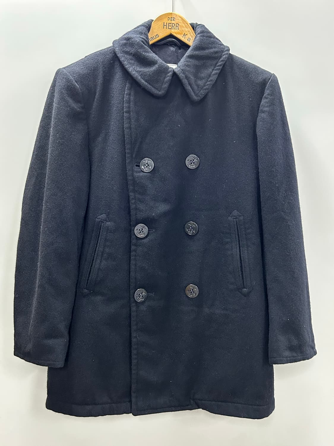 90s USN Wool Pea Overcoat [40L] 상품이미지2