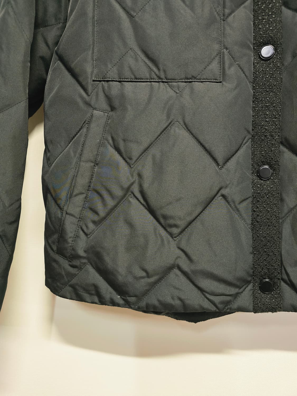 소울 SO.WOOL 다이아 구스퀼팅 자켓 상품이미지3