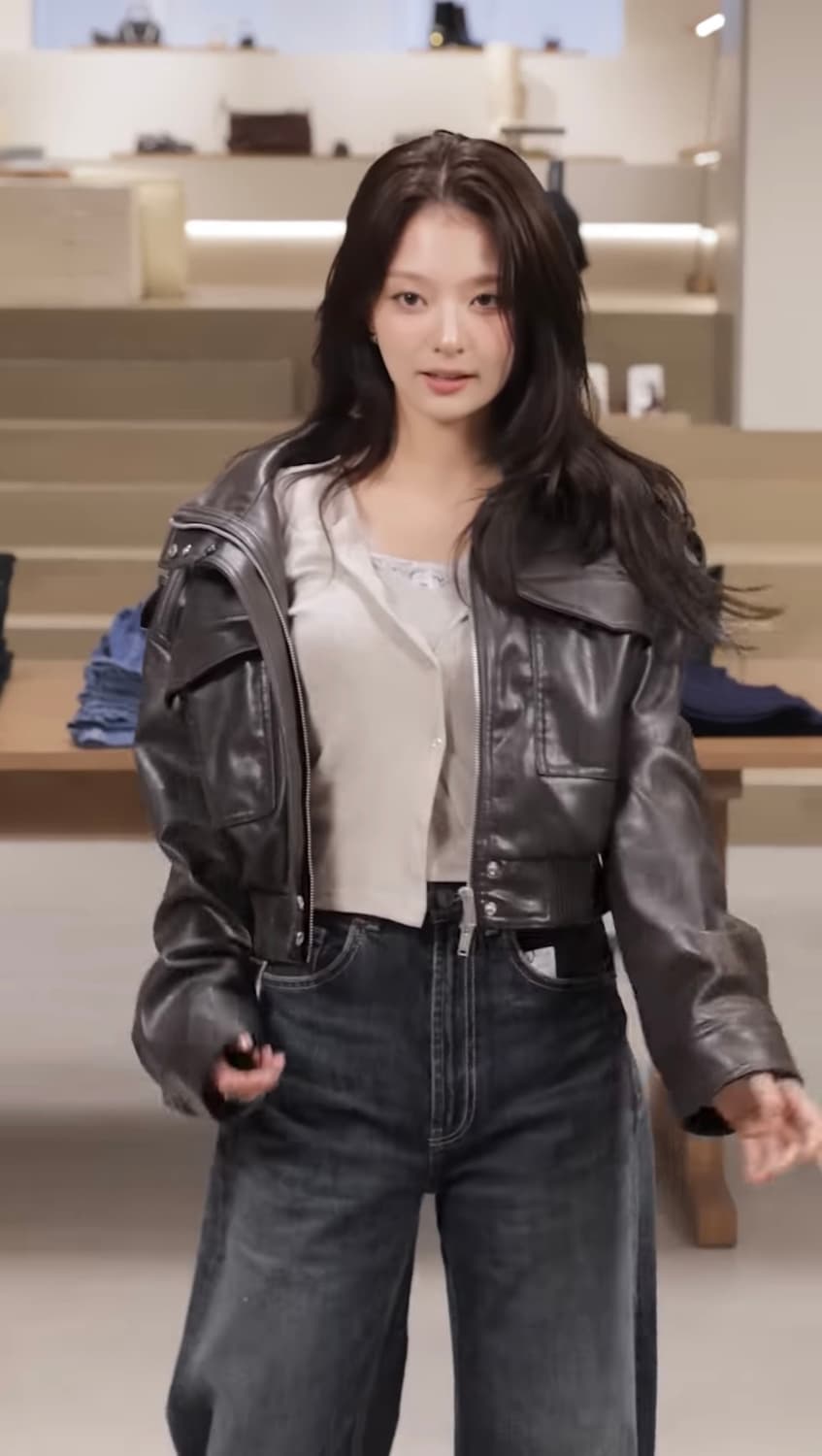 자라 레이스 콤비 탑 재킷 (샌드 그레이 /M 사이즈) 상품이미지1